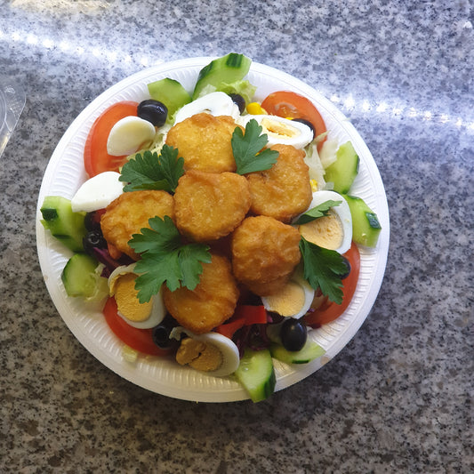 Chicken Nuggets Salat