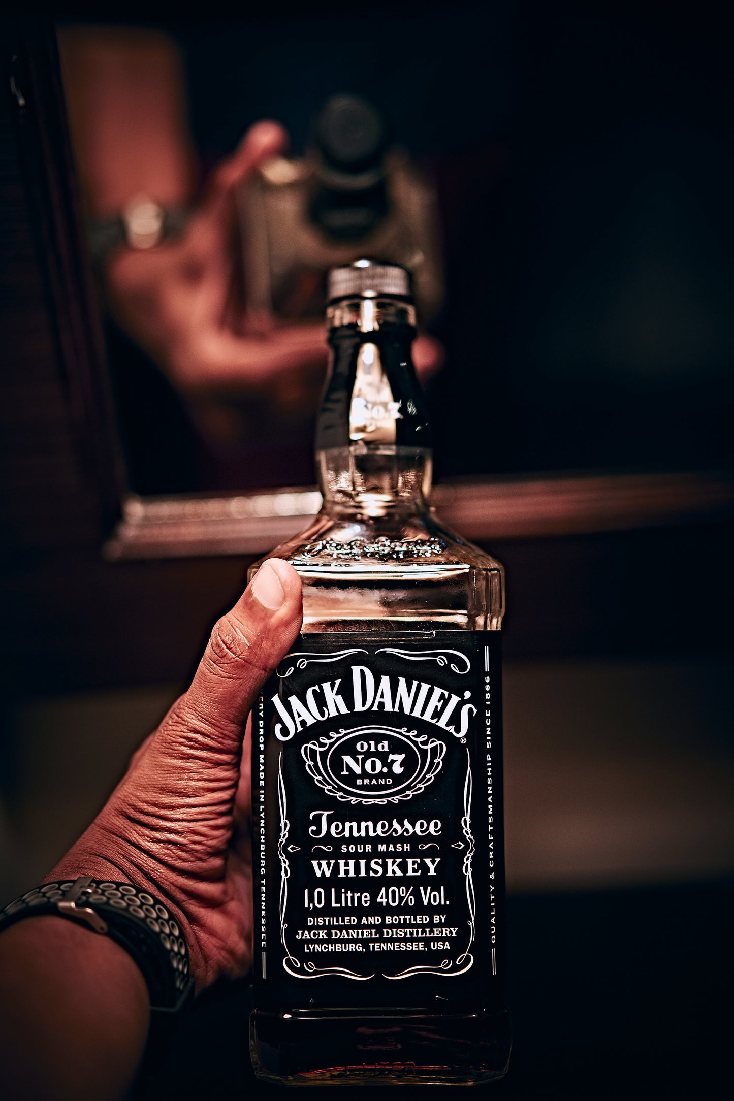 Jack Daniel Flasche