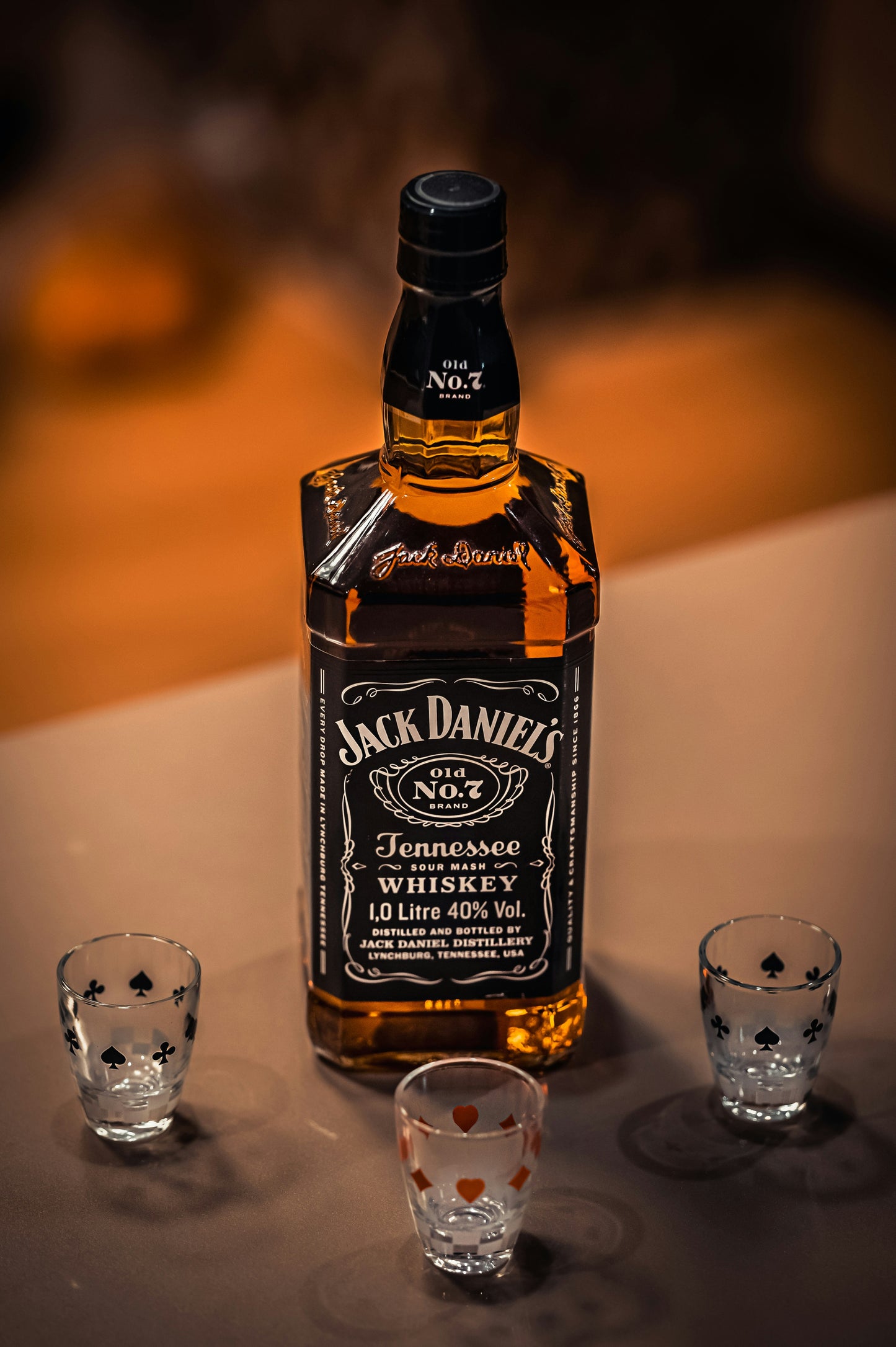 Jack Daniel Flasche